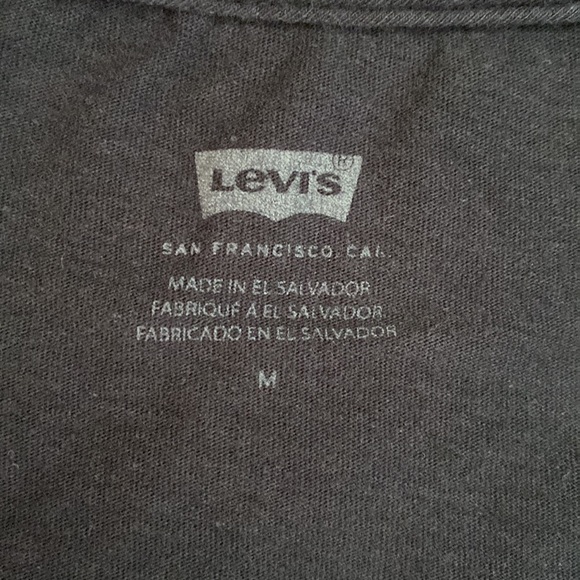 [M] Levis Printed Logo T-shirt | Black - Picture 4 of 4